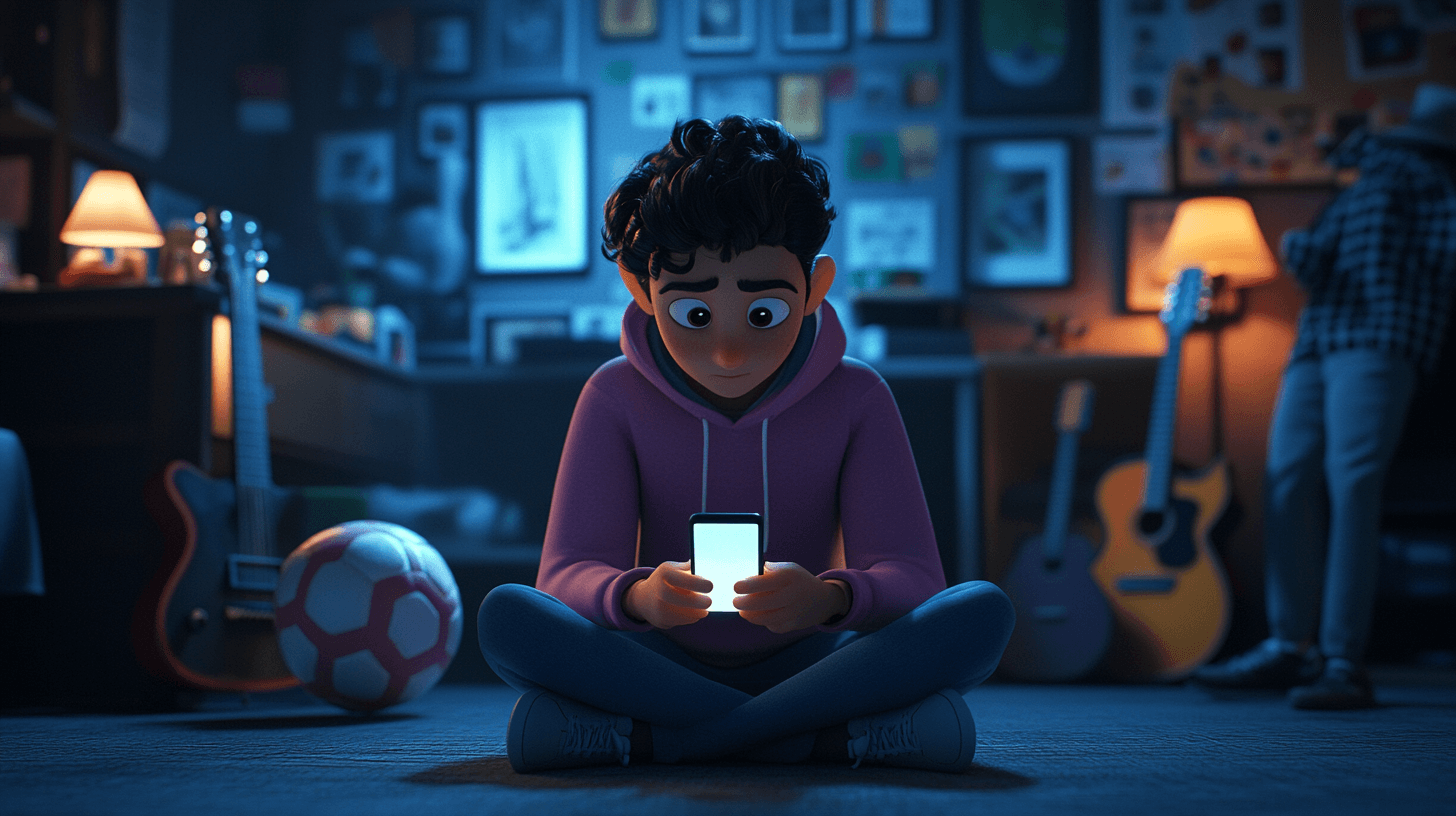 Day 30 scene from Alex's AI companion journal