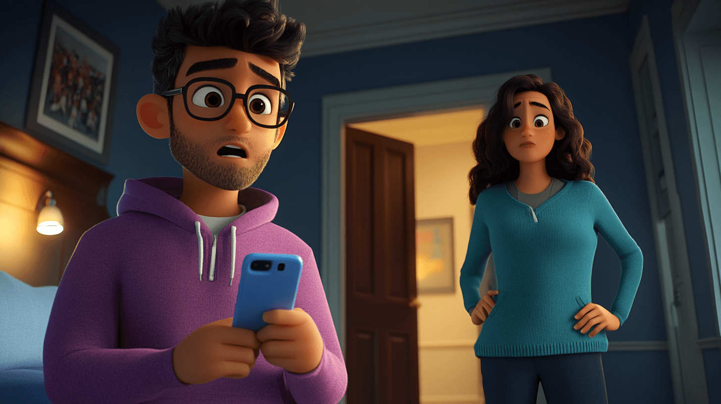 Day 7 scene from Alex's AI companion journal
