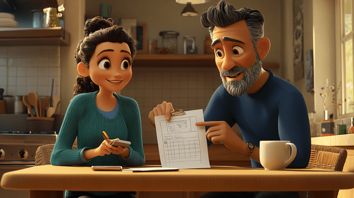 Maya's Check-In — illustrated module thumbnail